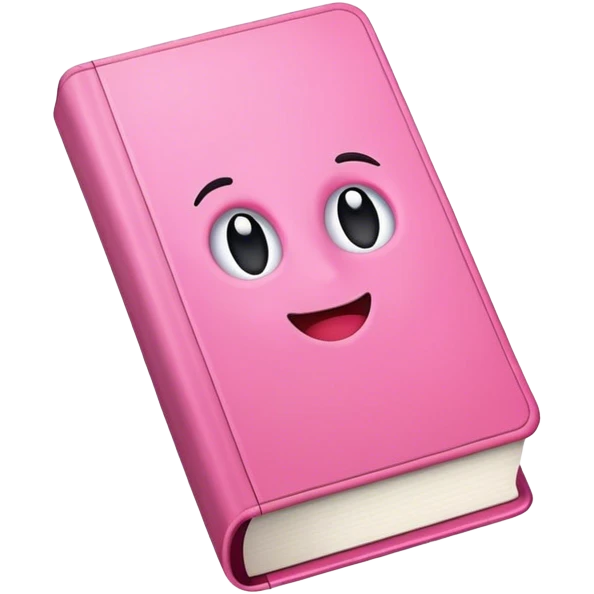 book utilise couleurs rose emoji