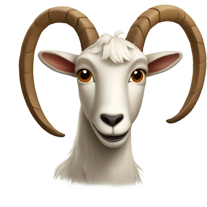 tumblr t with goat emoji