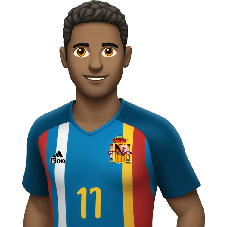 spanish young footballer emoji