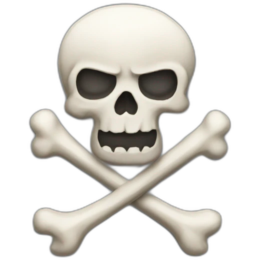 crossbones  emoji