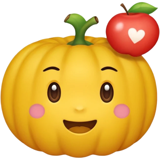 파스텔 톤의 하트 emoji
