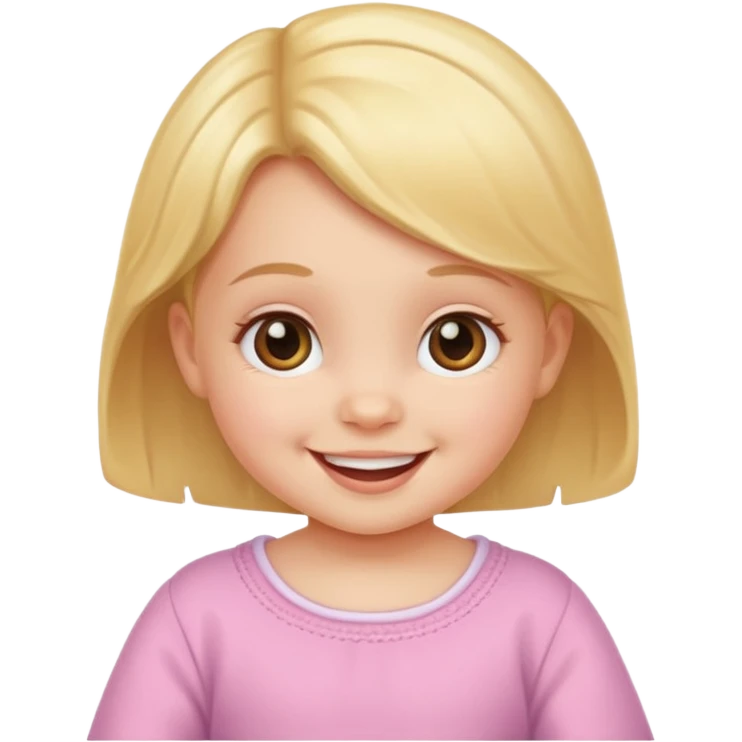 Baby girl emoji
