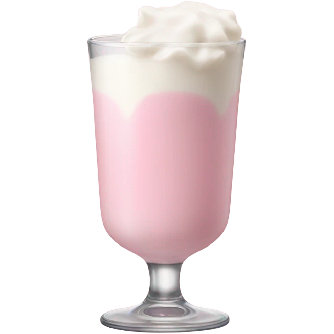 Pink milk emoji