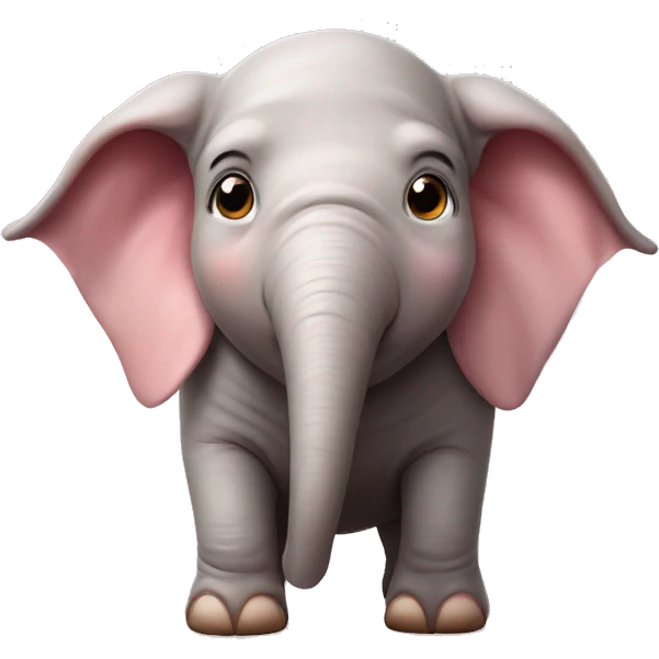 Schwein mit Elefant gekreuzt emoji