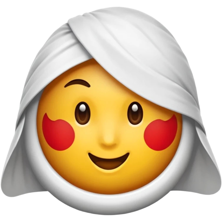 kırmızı küpeli kadın emoji
