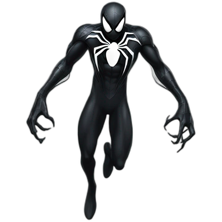 Spider man symbiote emoji