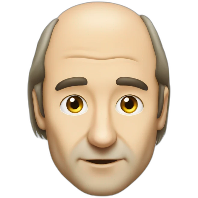 Xavier Niel Free face big nose balding hair emoji
