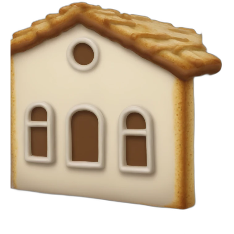 house made of pop tarts emoji