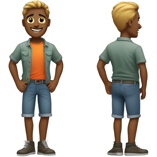 Biggy the human emoji