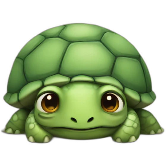 sad turtle face emoji