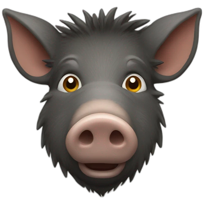 wild boar emoji