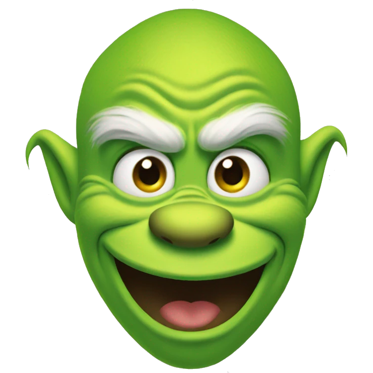 happy grinch emoji