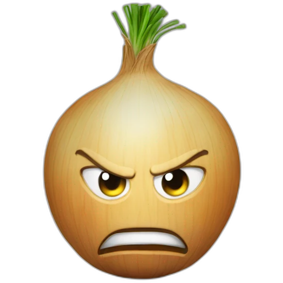 stop the onion emoji