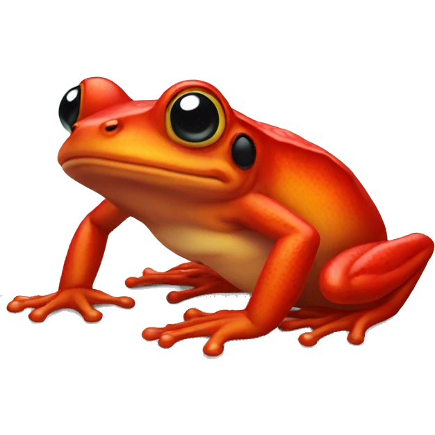 red frog emoji