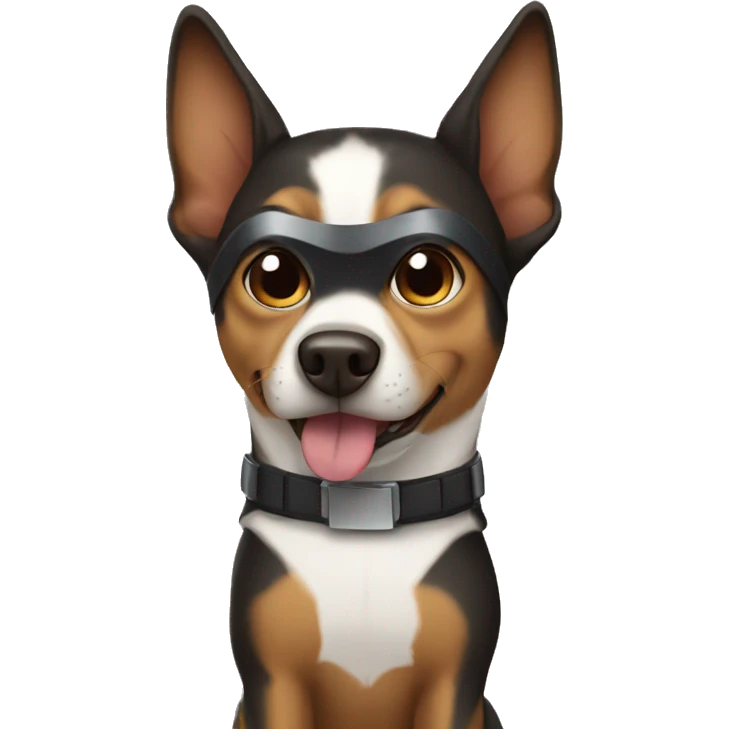 dog superhero emoji