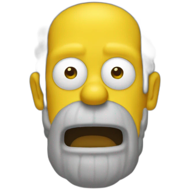 Homer simspon emoji