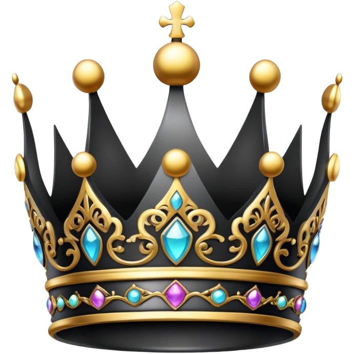 Black Crown emoji