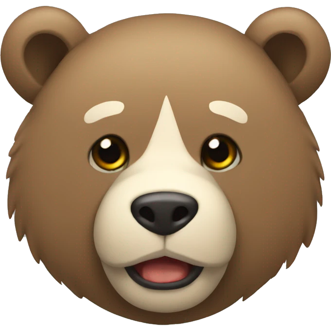 Oso con lazo  emoji