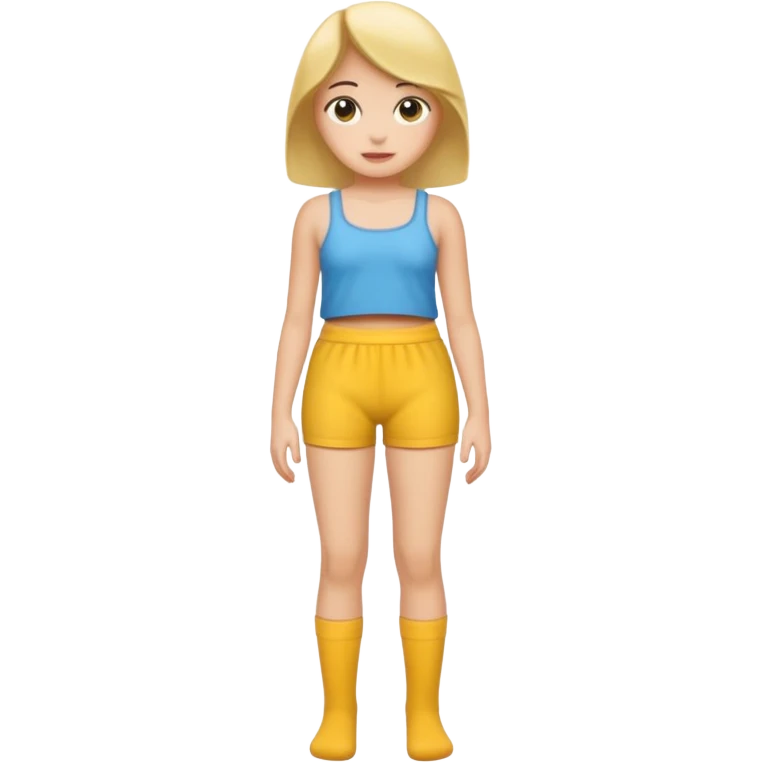 Eine mädchen ohne unterhose emoji