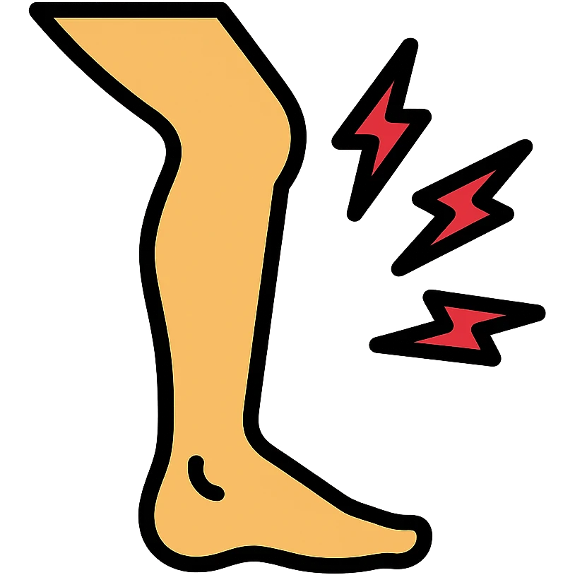 legs hurting emoji