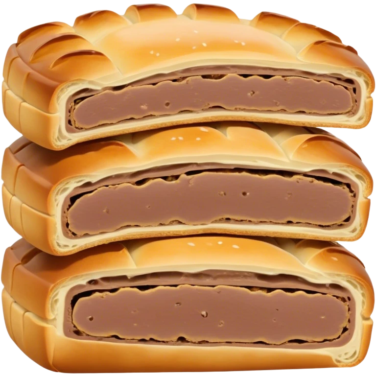 Tranche de pâté en croûte emoji