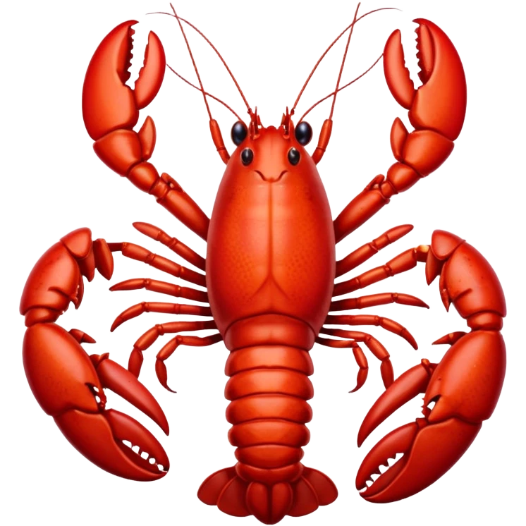 Lobster on period menstruation  emoji