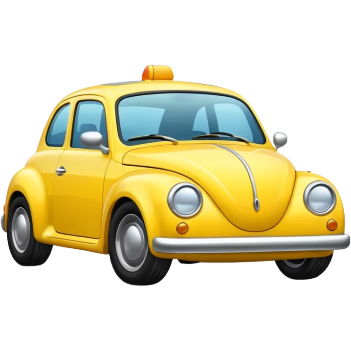 yellow car emoji emoji