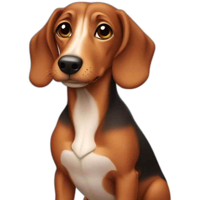 Teckel mum emoji