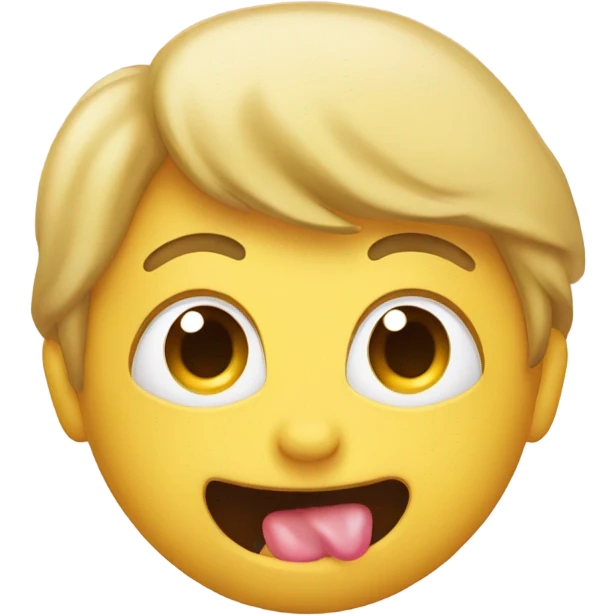person with tongue out emoji