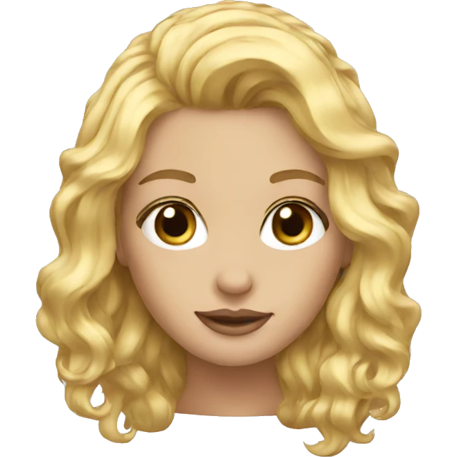 BLONDE HAIR  emoji