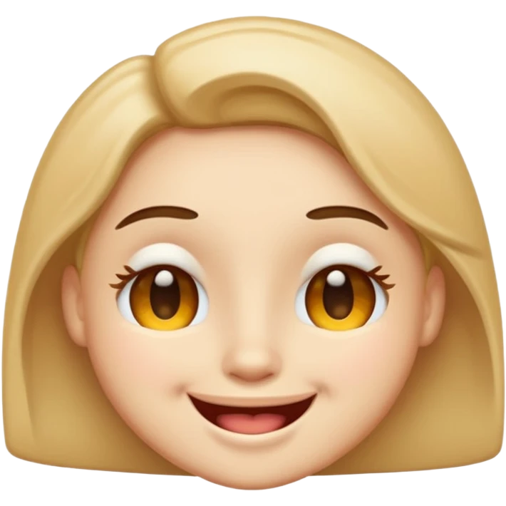 Winking face emoji