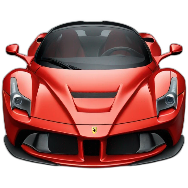ferrari la ferrari emoji