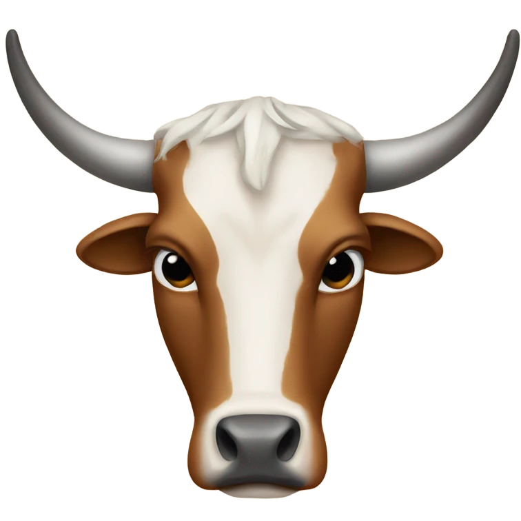 Sad longhorn  emoji
