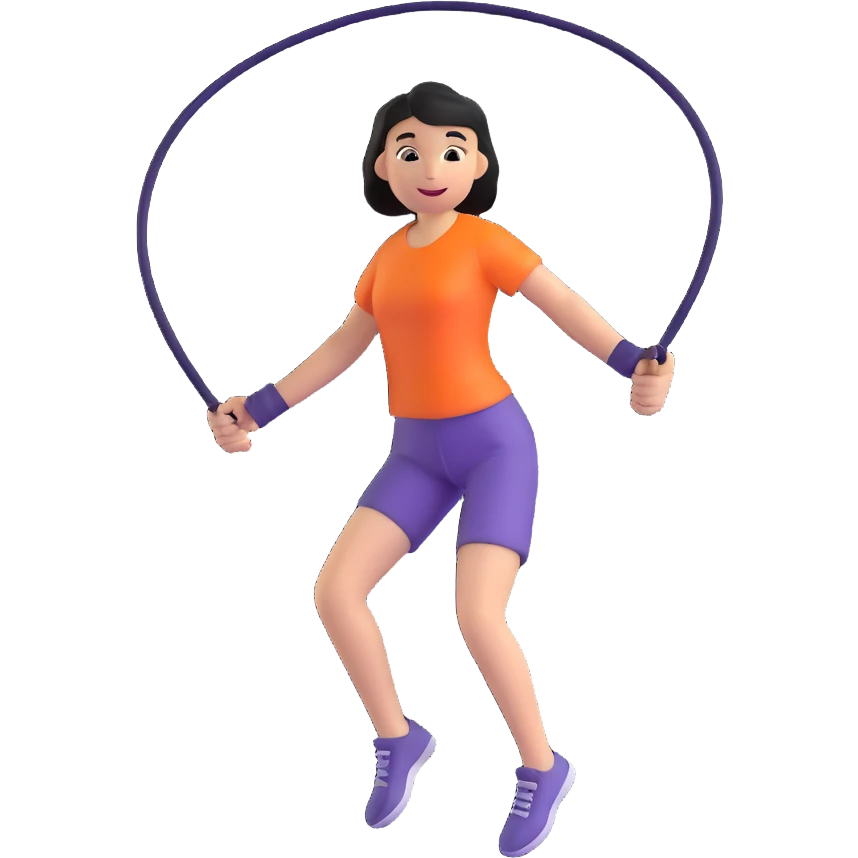 person jumping rope emoji