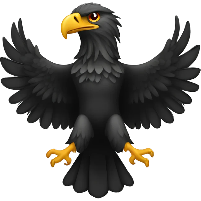 Albanian sign eagle emoji