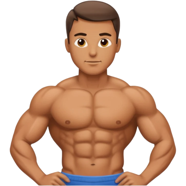 gere um abdomen sarado e definido emoji