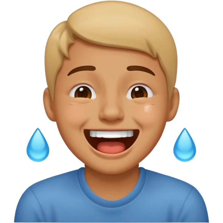 Laugh/cry emoji