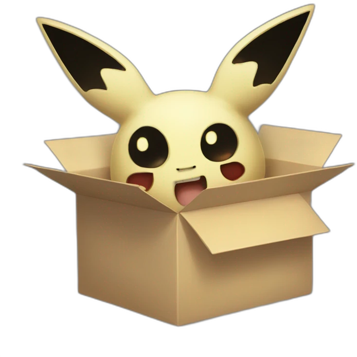 Mimikyu in a Box emoji