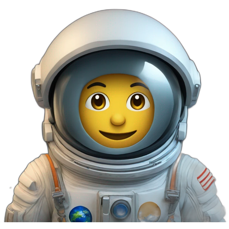 Un maïs dans l'espace emoji