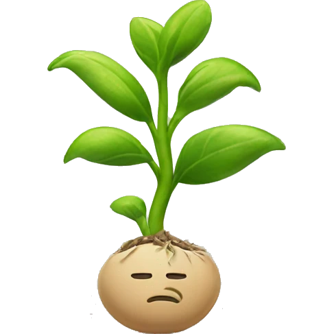 Sprouting plant emoji