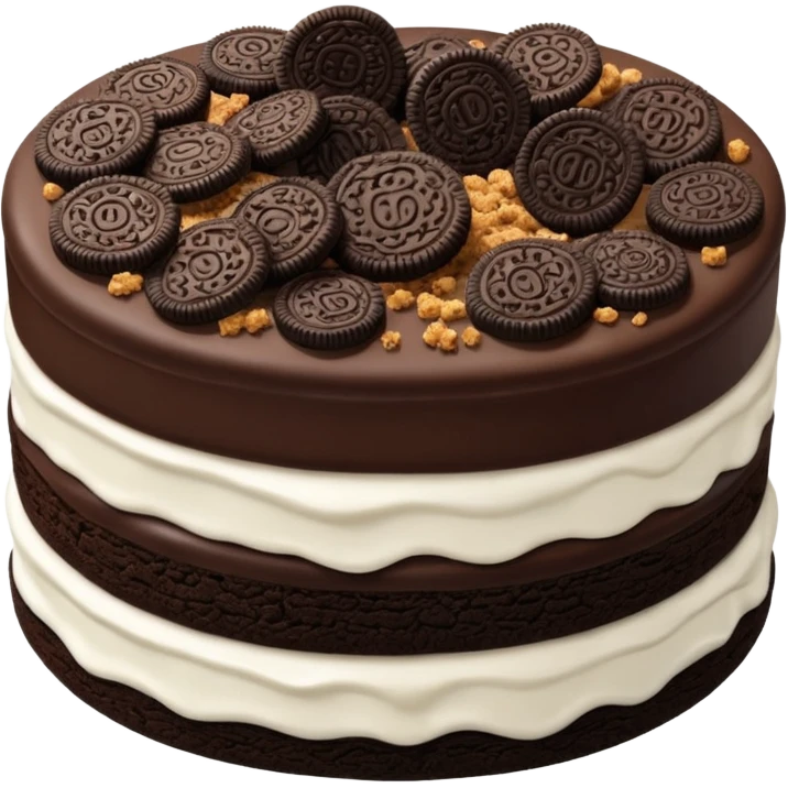 oreo cake emoji