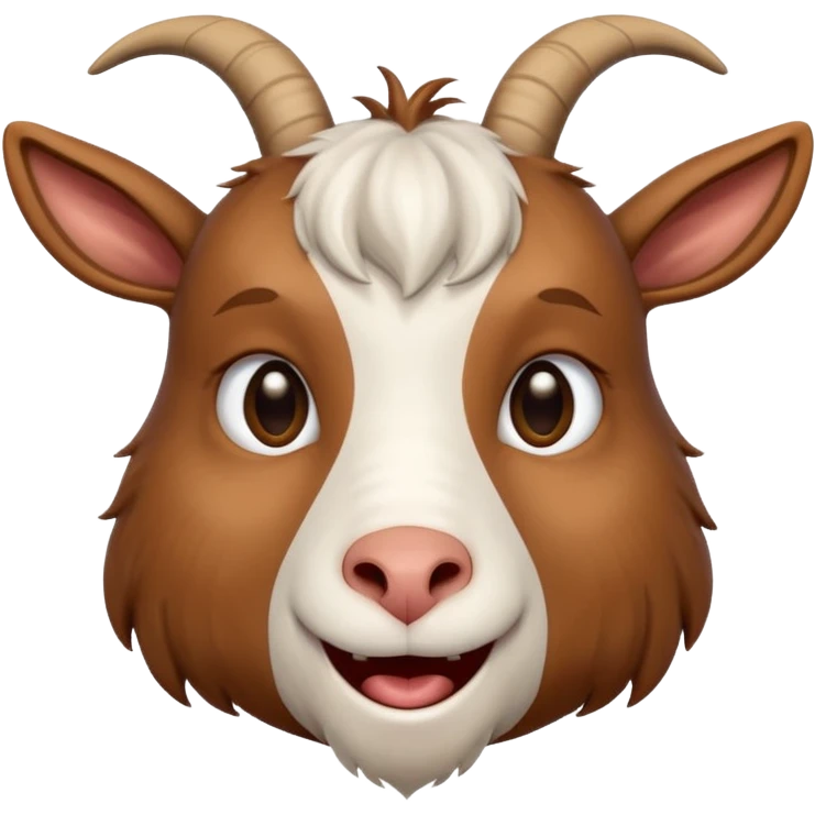 Goat Crying laught emoji
