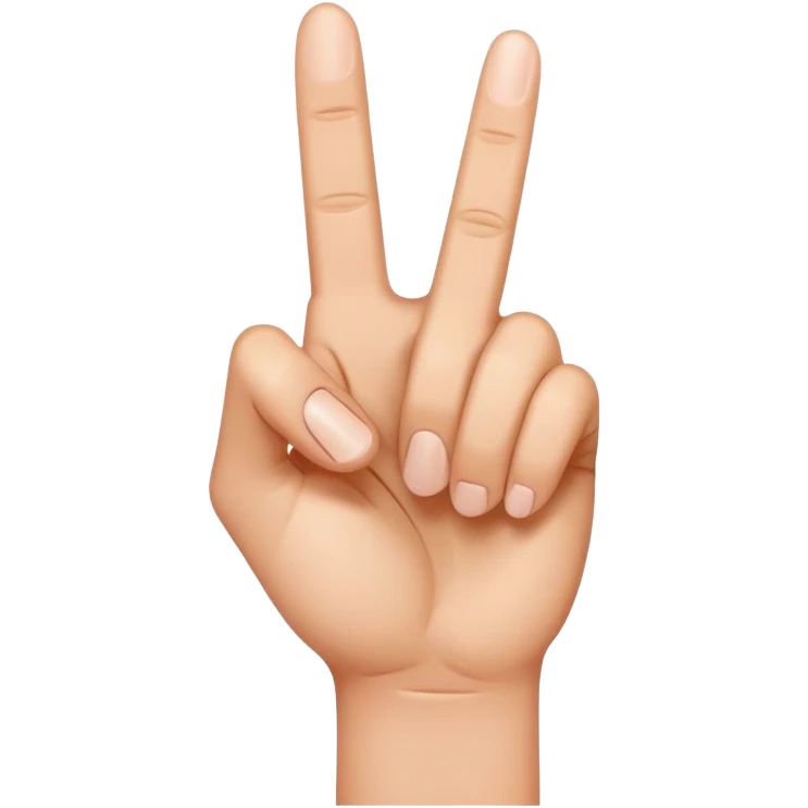 Middle finger emoji