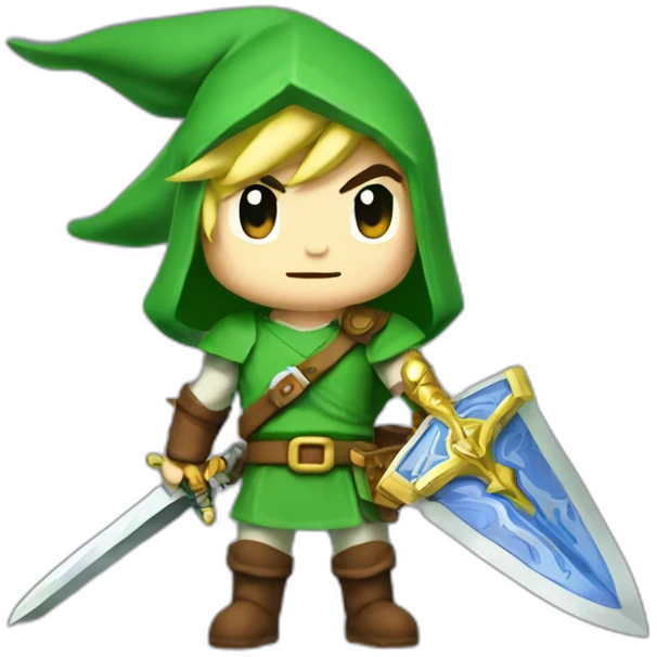 Link with master sword emoji