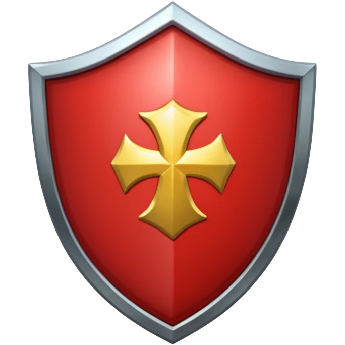 Red shield emoji