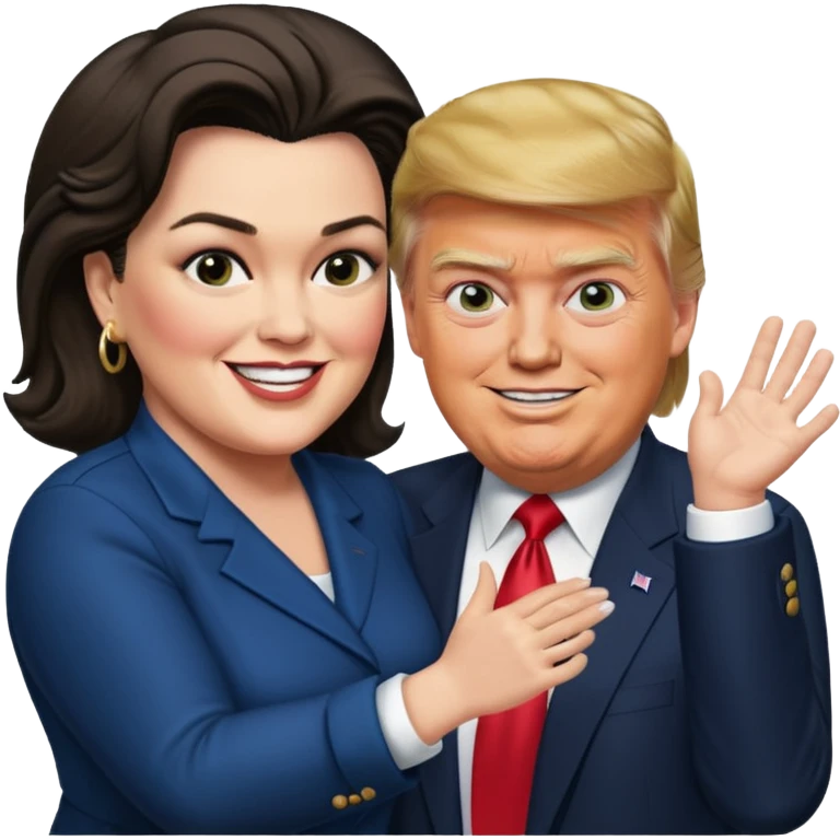 trump slapping Rosie o’donnell  emoji