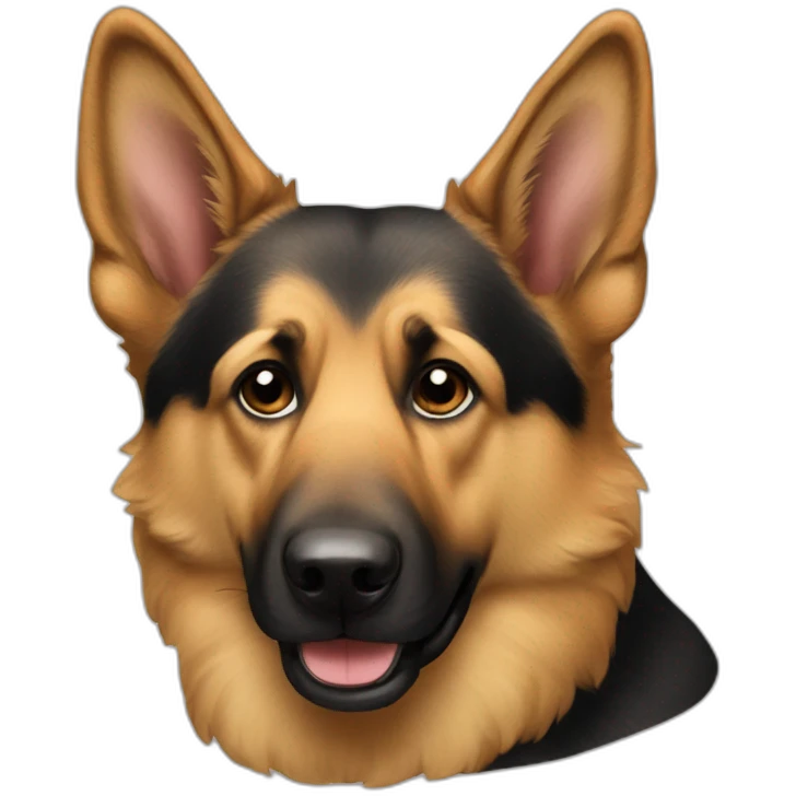 Berger allemand emoji