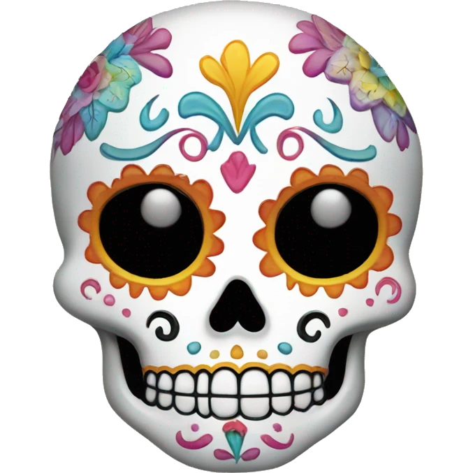 Sugar skull emoji