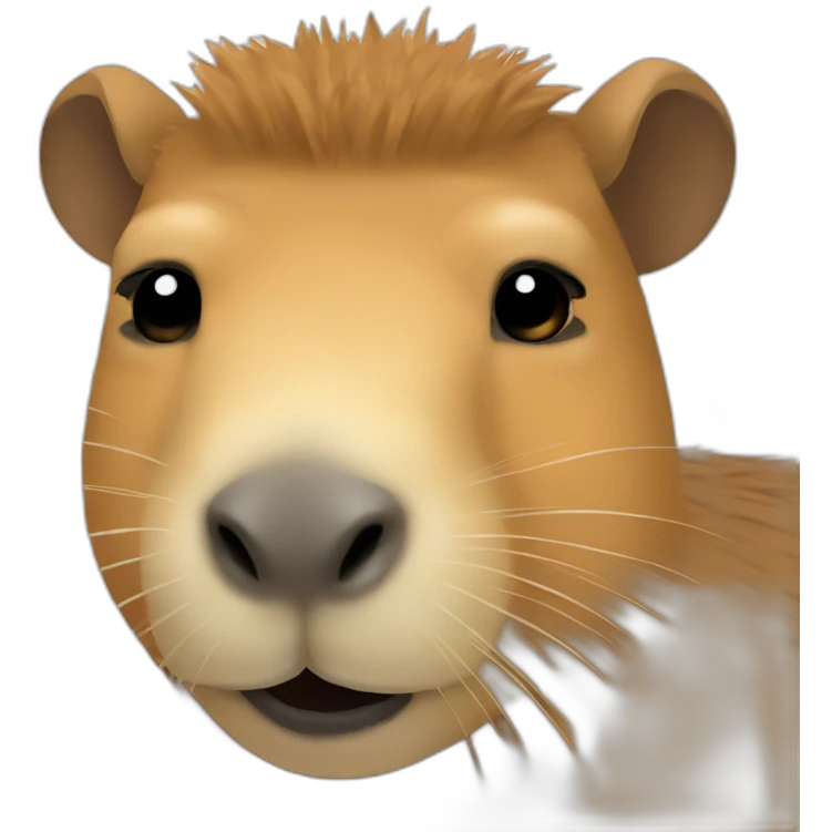 Capybara emoji