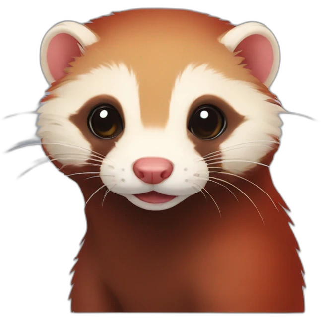 Red ferret emoji